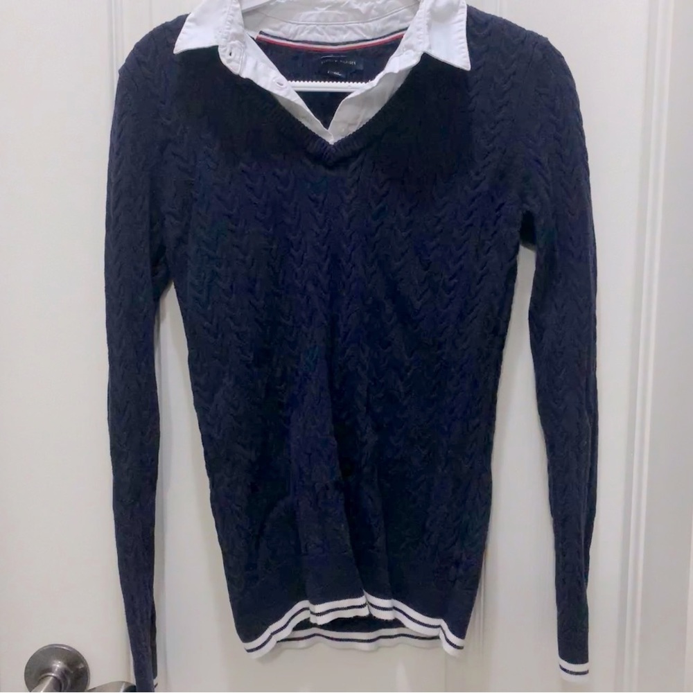 tommy hilfiger two in one sweater